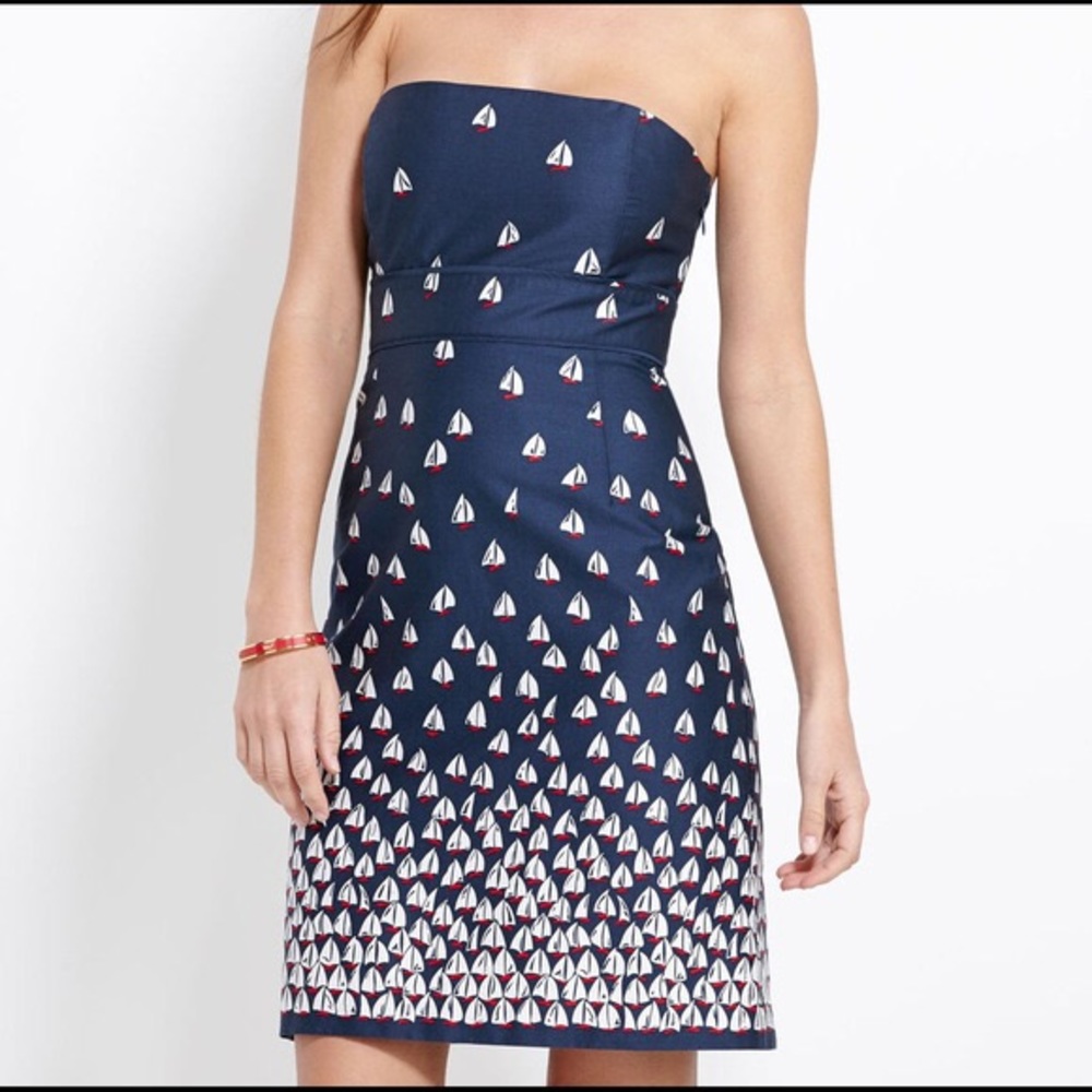Vineyard vines strapless dress